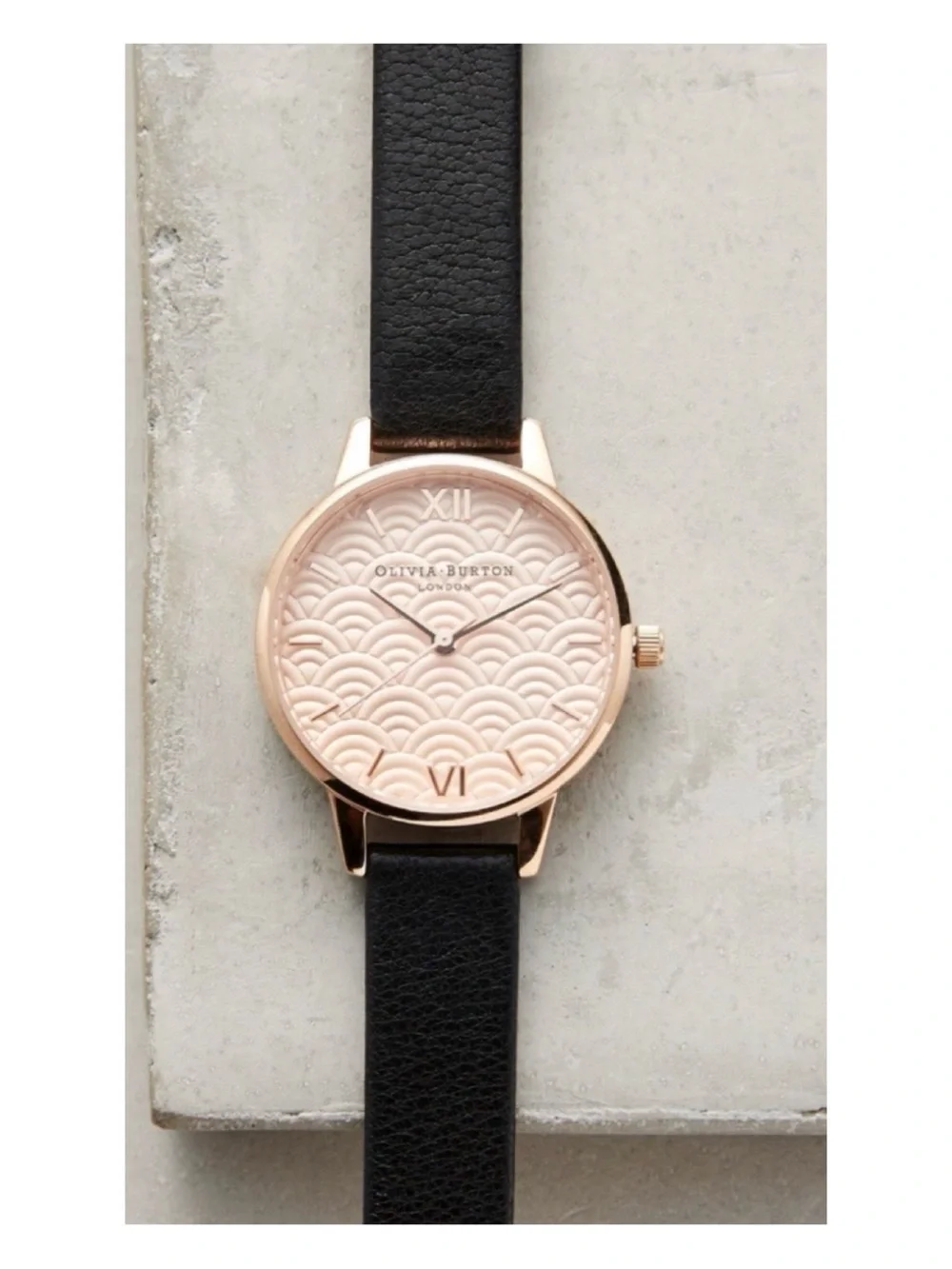 NWOT** Anthropologie Olivia Burton Scalloped Watch  **Needs Battery
